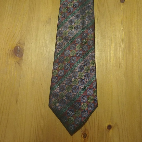 GUC RARE VINTAGE VALENTINO SILK TIE - Picture 4 of 7